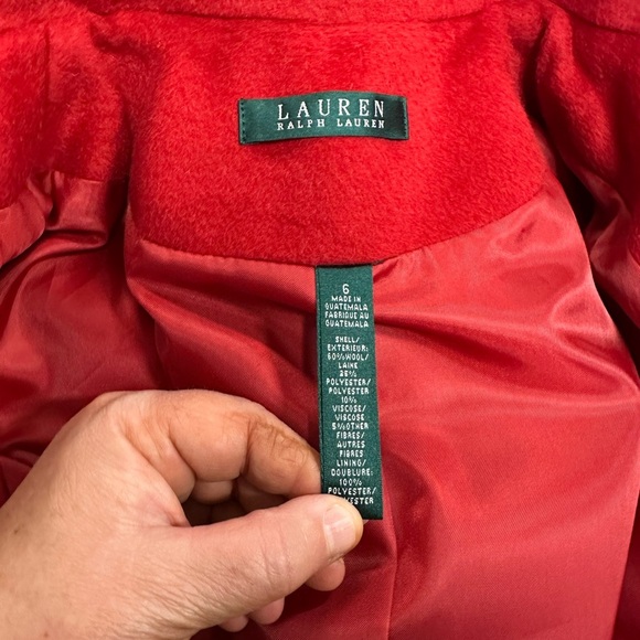 Ralph Lauren Vibrant Red Outerwear - Picture 4 of 5